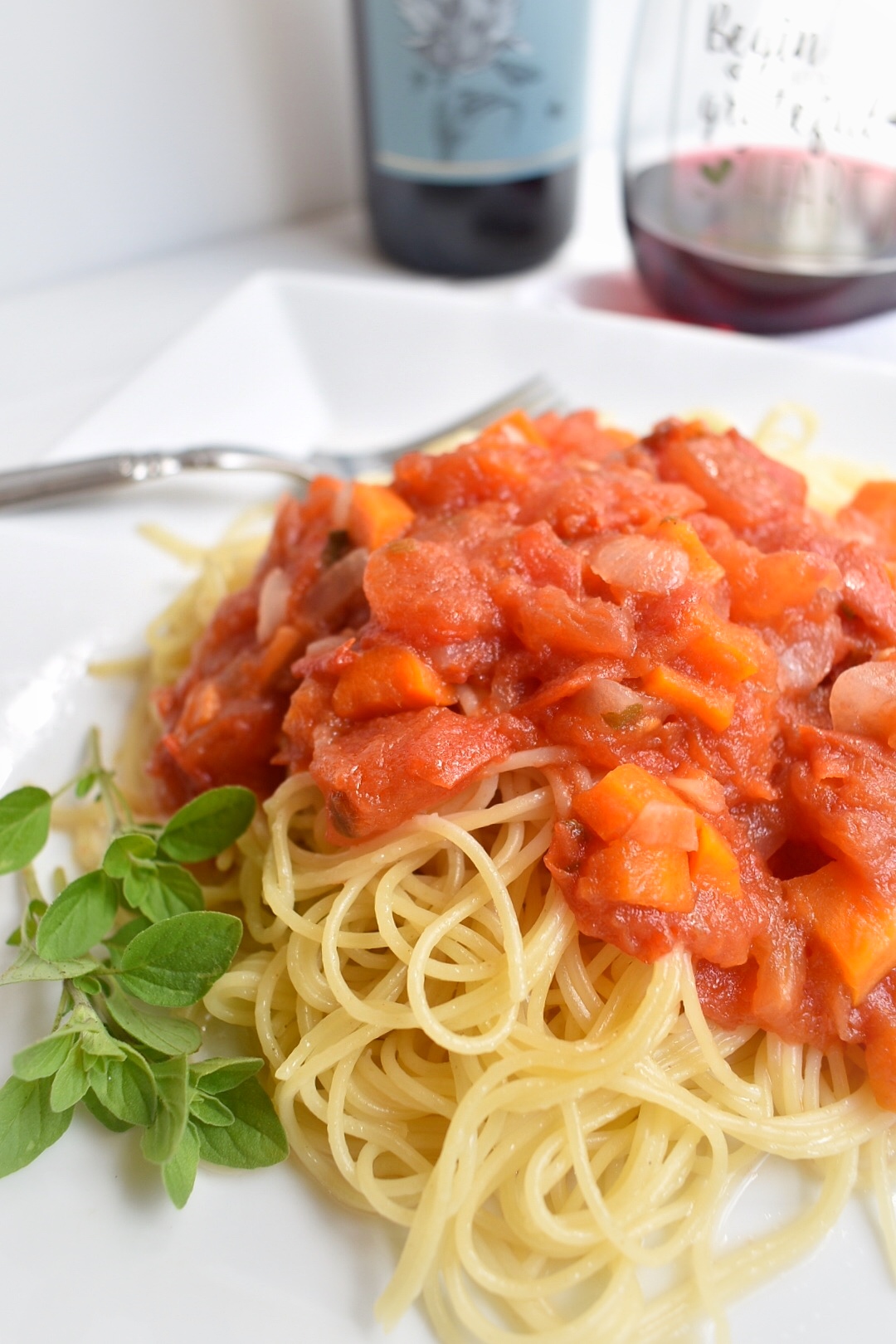 Simple Fresh Garden Tomato Sauce ⋆ SomeTyme Place