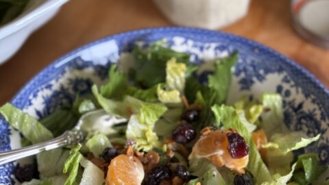 sachin and babi light blue dress Holiday Honeycrisp Salad  FIVEheartHOME