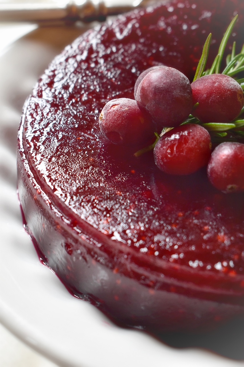 Fancy Jellied Cranberry Sauce Recipe