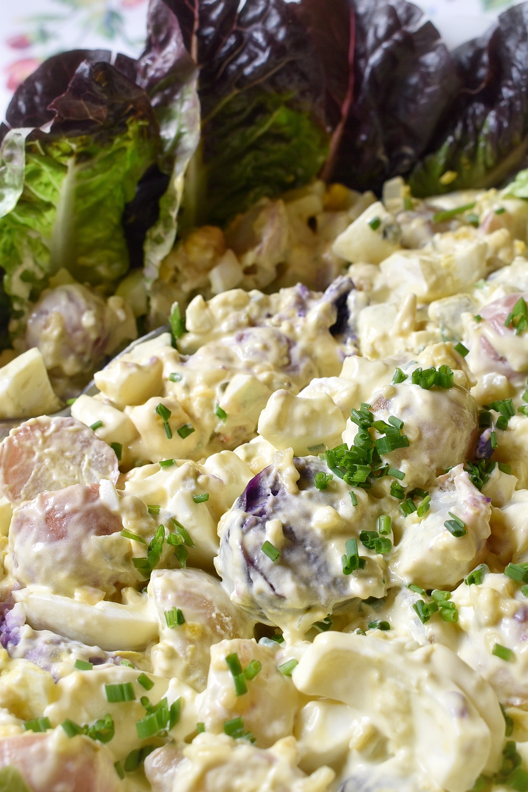 Red White & Blue Potato Salad Recipe ⋆ SomeTyme Place