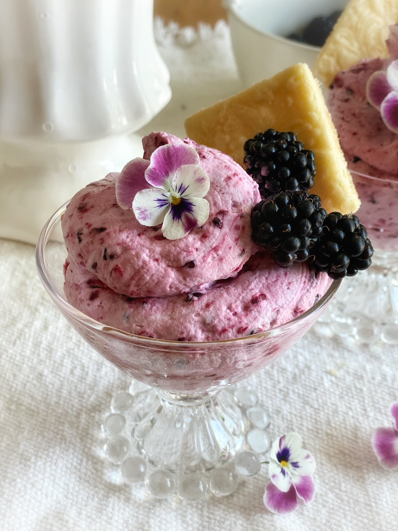 Blackberry Fool Dessert ⋆ SomeTyme Place