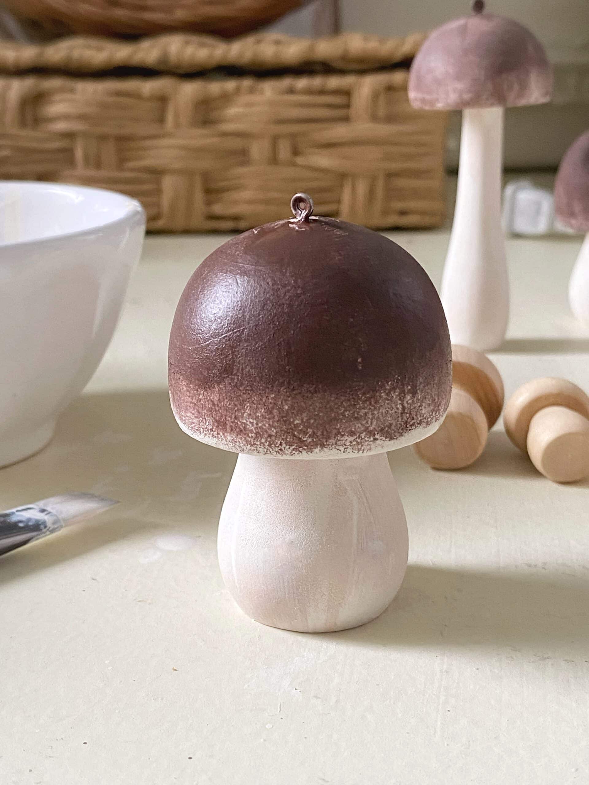 How to Make Mushroom Ornaments ⋆ SomeTyme Place