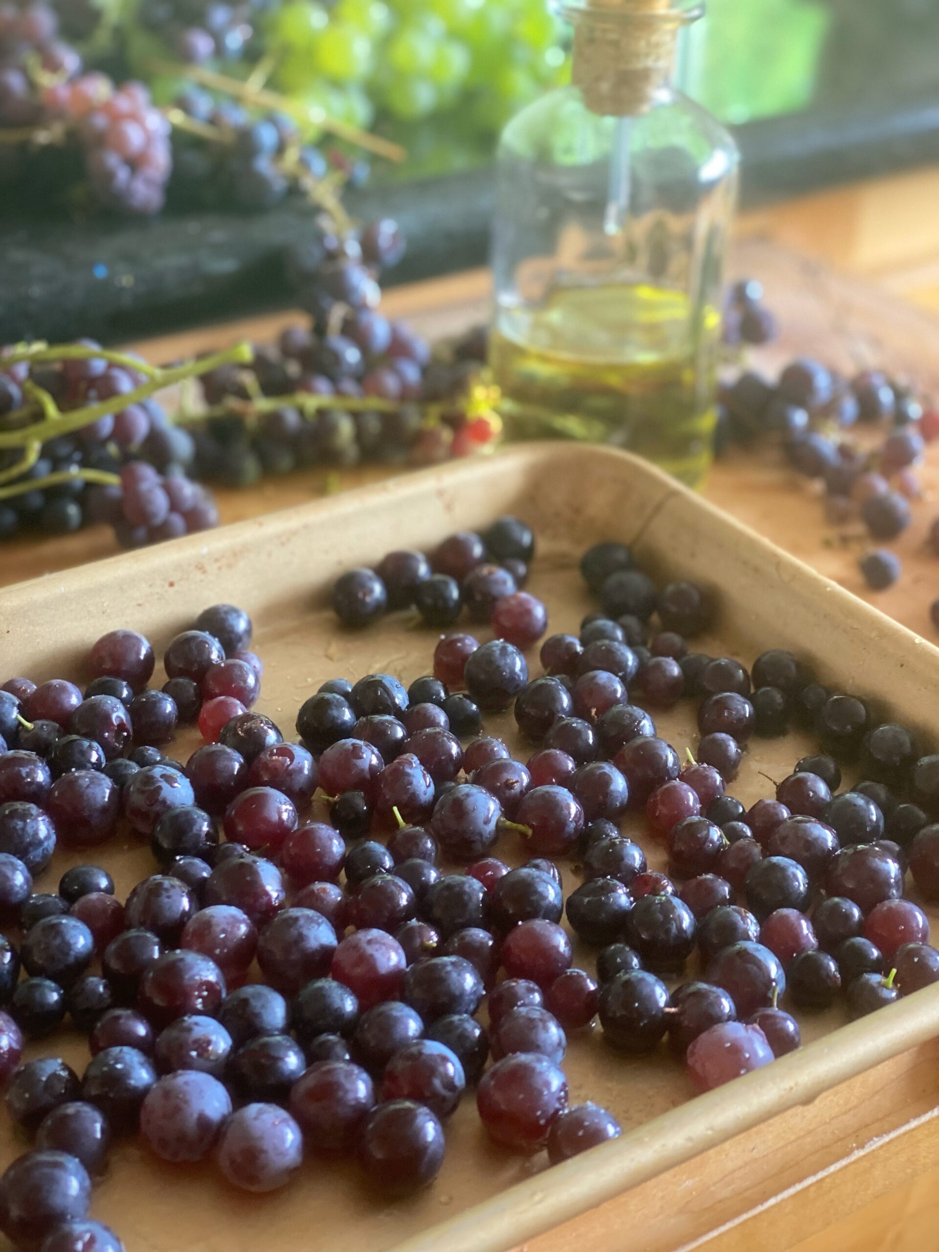 Baked Brie With Roasted Grapes - A Cultivated Living