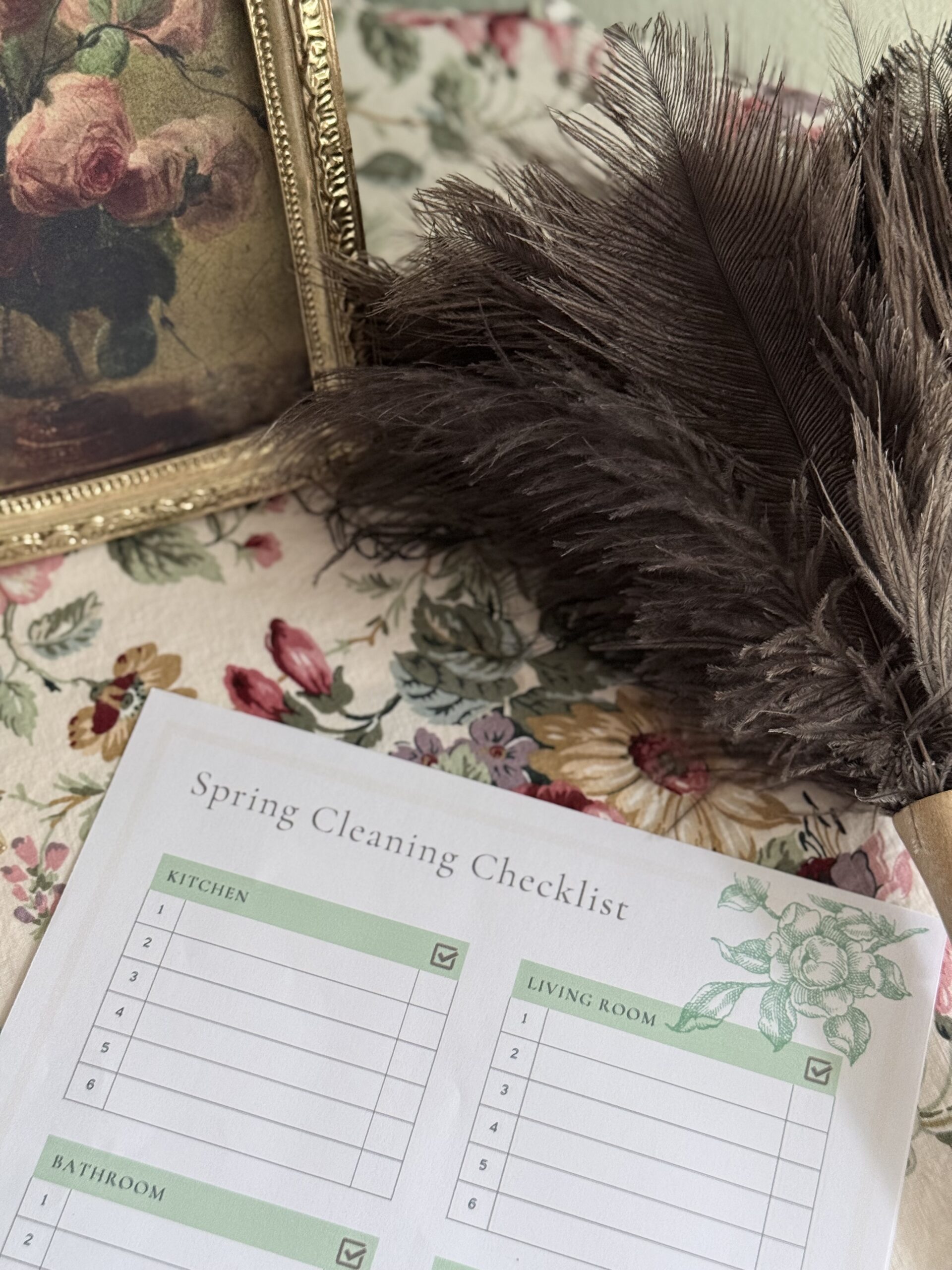 Spring Cleaning Checklist (with free printable) ⋆ SomeTyme Place